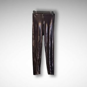 Black Shiny Leggings